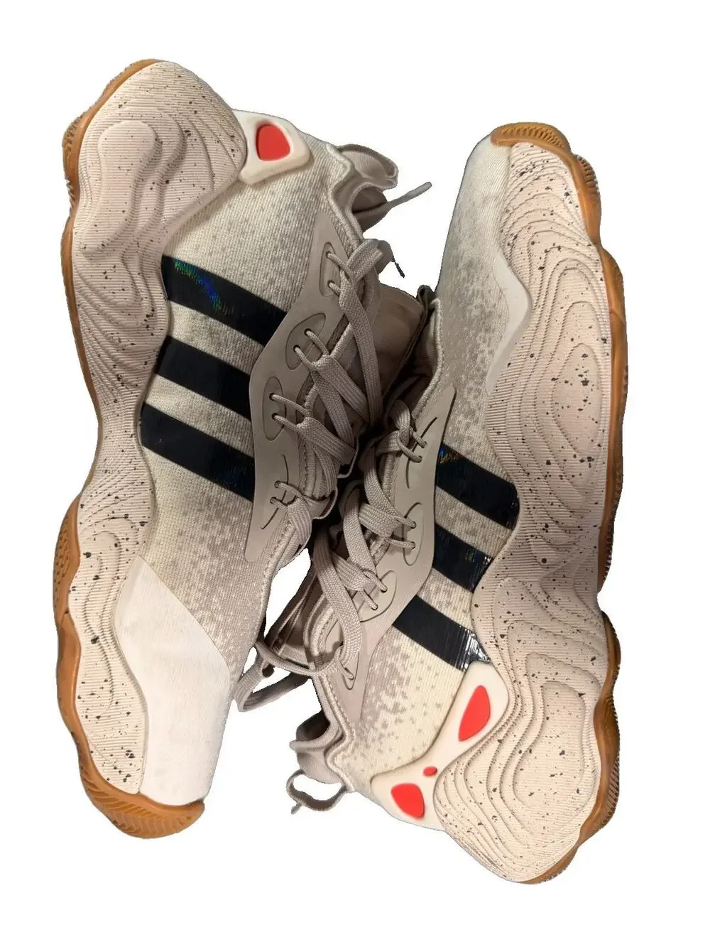 Adidas Trae Young 3 Wonder Beige Basketball Shoes Men Size 8.5 IF5602 Y2K